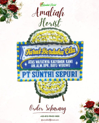Papan Bunga Duka di Nelawi
