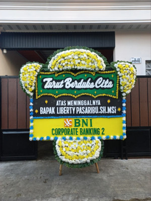 Papan Bunga Duka di Nelawi