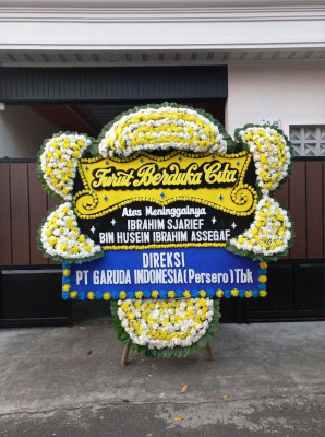 Papan Bunga Duka di Nelawi
