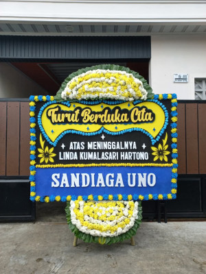 Papan Bunga Duka di Nelawi