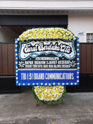Papan Bunga Duka di Nelawi